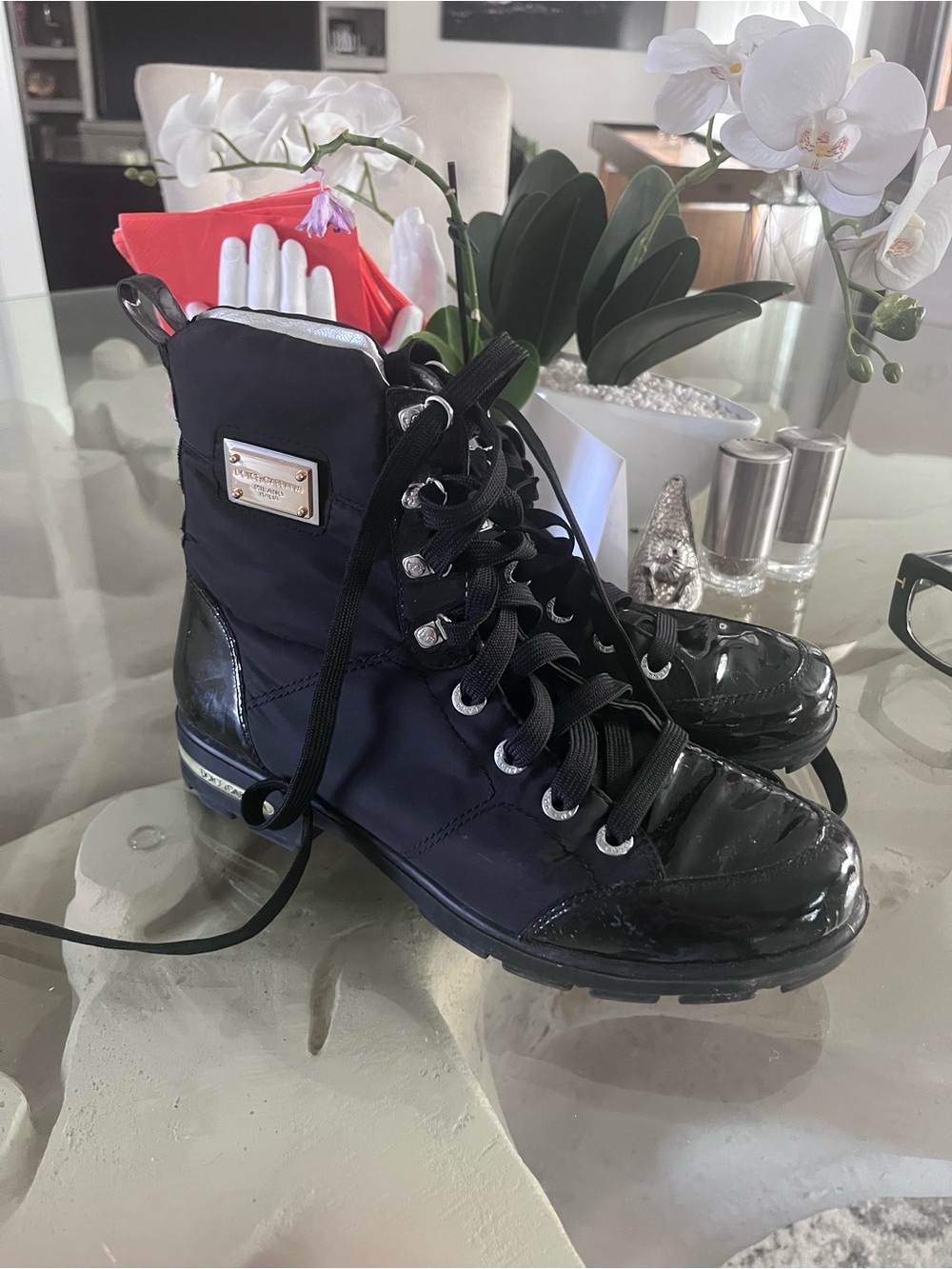 🎀✨DOLCE&GABBANA ✨🎀ANKLE BOOTS🖤sz39.5